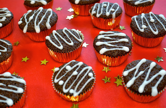 Mini Gingerbread Cupcakes – Recipe