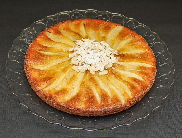 Pear Polenta Cake