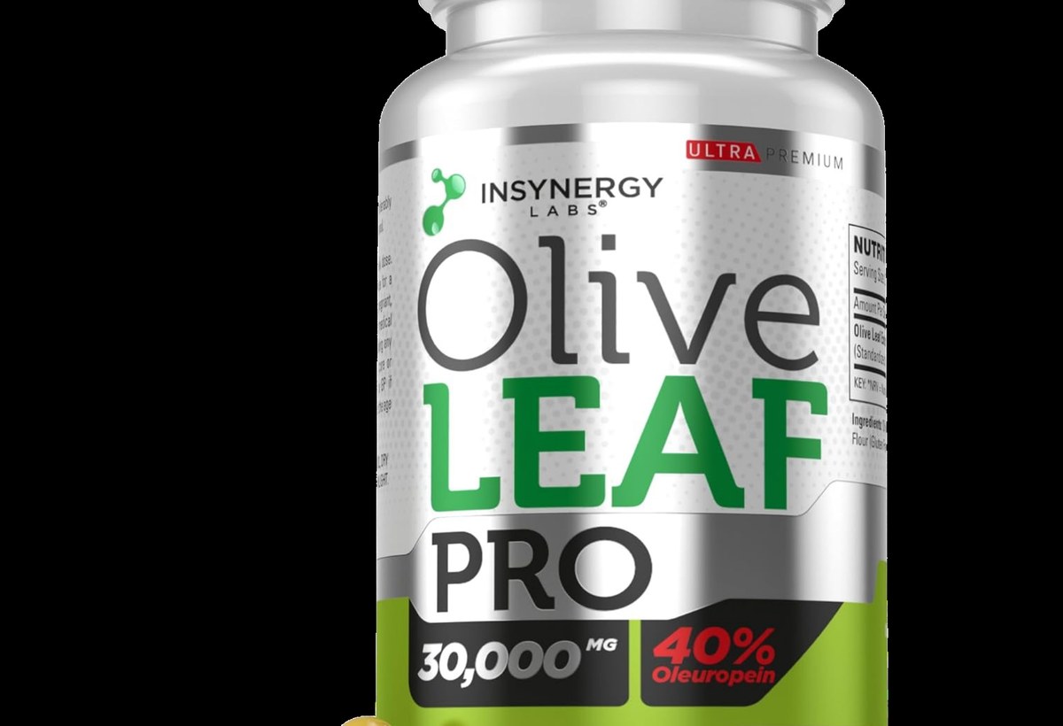 Insynergy Labs Olive Leaf Extract supplement bottle