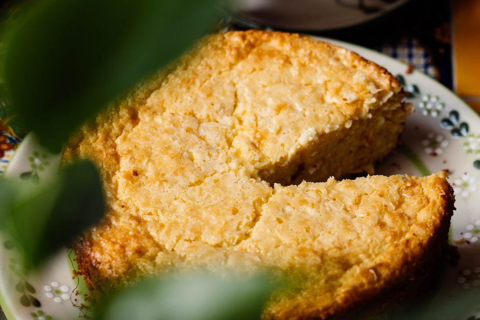 Forced Rhubarb and Almond Cake That Stays Tender