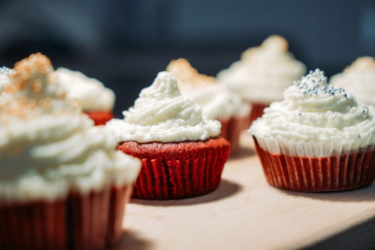 Marmalade Cupcakes with a Zesty Orange Glaze
