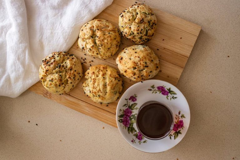 Spring Onion and Gruyère Scone Round